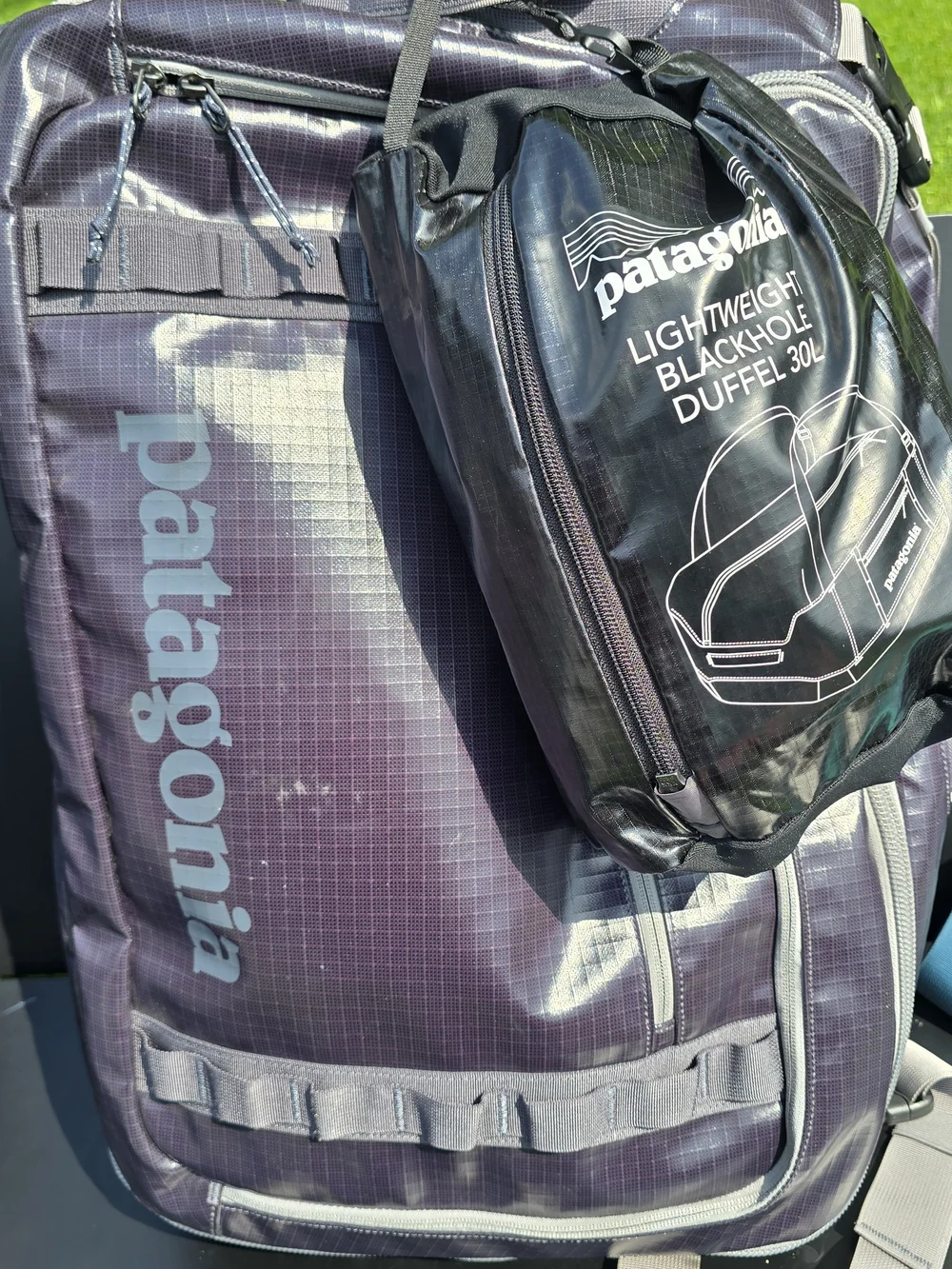 Patagonia Glossy MLC45 With Glossy Black hole Duffel Bundle